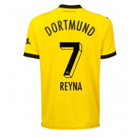 Camisa de time de futebol Borussia Dortmund Giovanni Reyna #7 Replicas 1º Equipamento 2023-24 Manga Curta